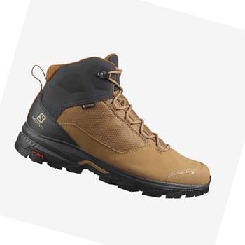 Tenis Senderismo Salomon OUTWARD GORE-TEX Hombre Negros Marrom | MX 3605GSO